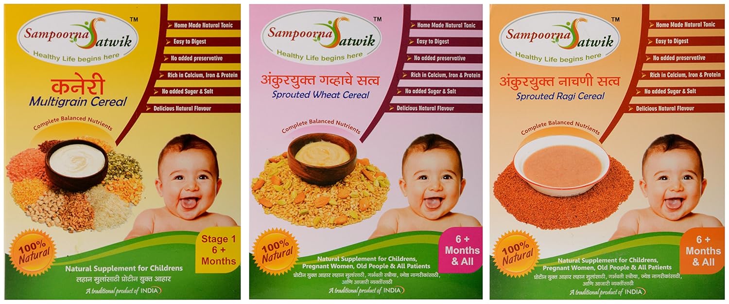 homemade multigrain baby cereal