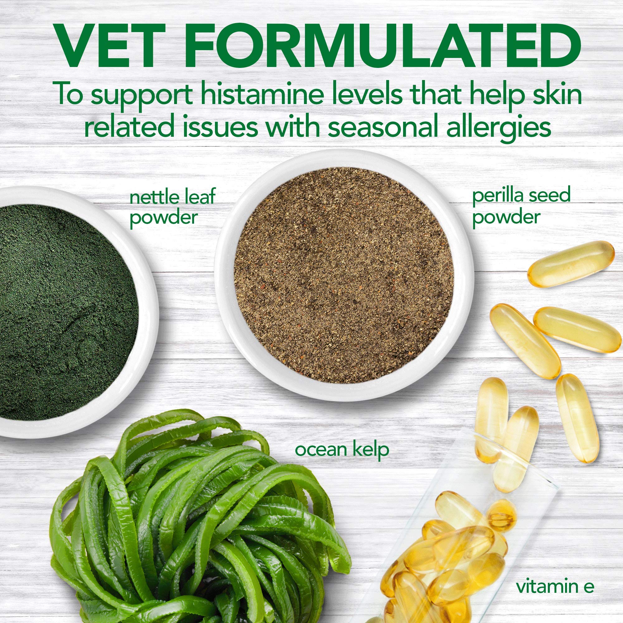 Mua Vet's Best Vet’s Best Seasonal Allergy Relief Dog Allergy Supplement Relief from Dry or