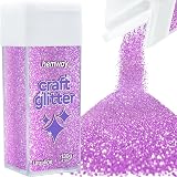 Hemway Glitter Shaker Lavender Purple 130g Ultrafine for Resin Craft