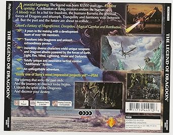 Amazon Com The Legend Of Dragoon Playstation Playstation Greatest Hits Video Games