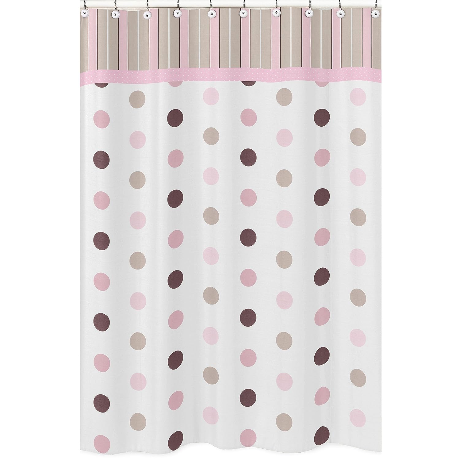 Amazon Com Sweet Jojo Designs Pink And Brown Mod Dots Kids