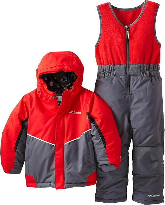 Columbia Kids Buga Bib and Jacket Set Skiing Jackets