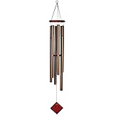 Woodstock Wind Chimes Encore Chimes of Neptune Bronze Aluminum Tubes, Large 54 - Inch, Deep Toned Windchime for Outdoor Decor