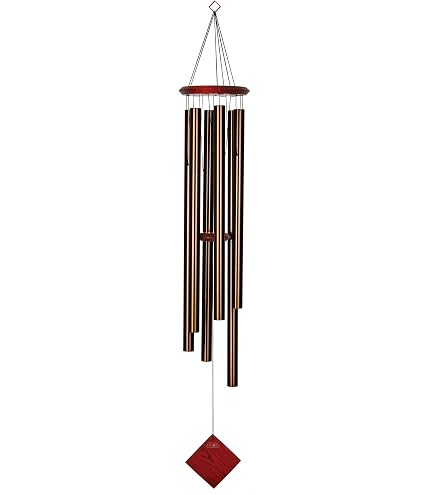 Carillon Éolien Woodstock Bells Of Paradise Medium - Bronze Pour Jardin