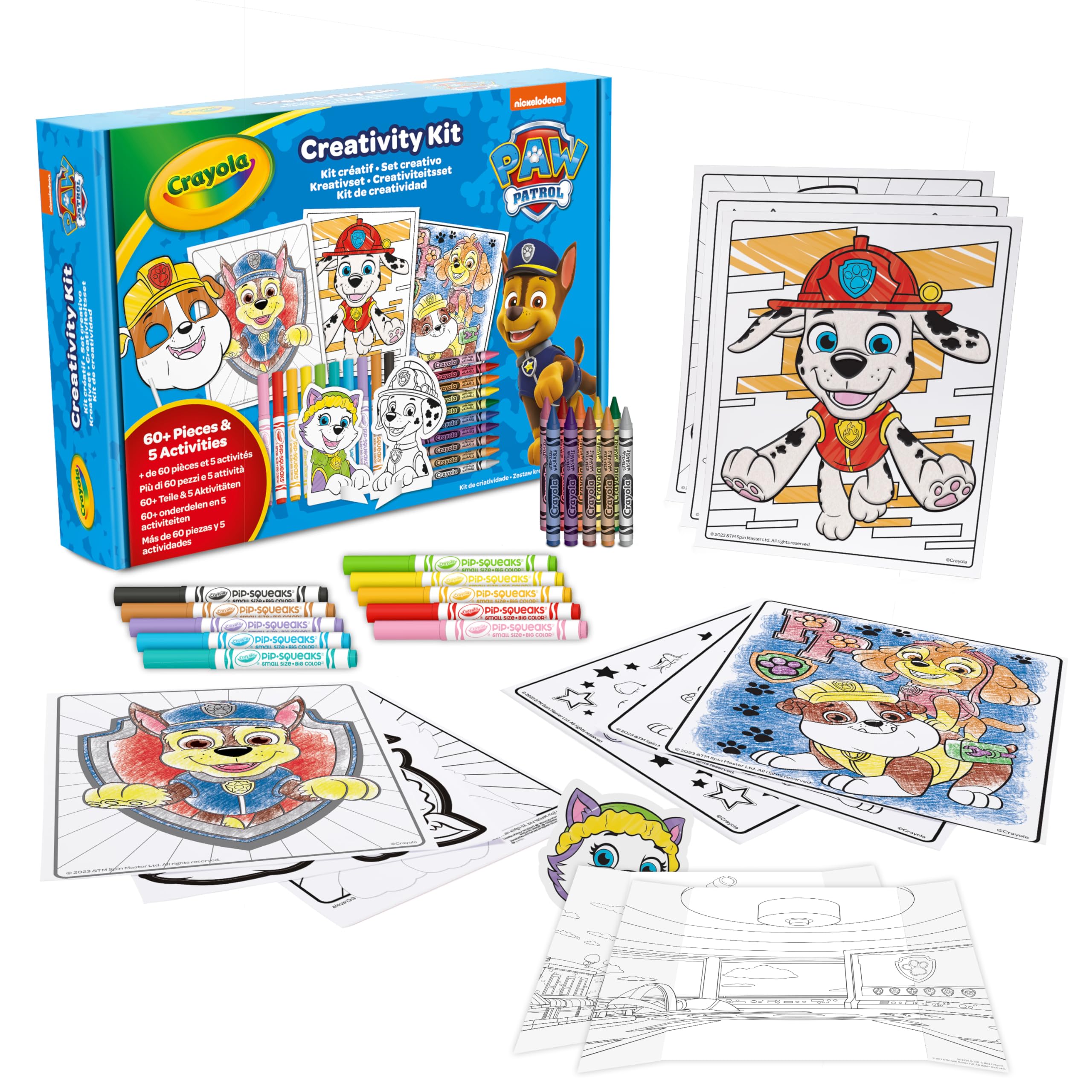 CRAYOLA Paw Patrol 5-in-1 Creativity Kit