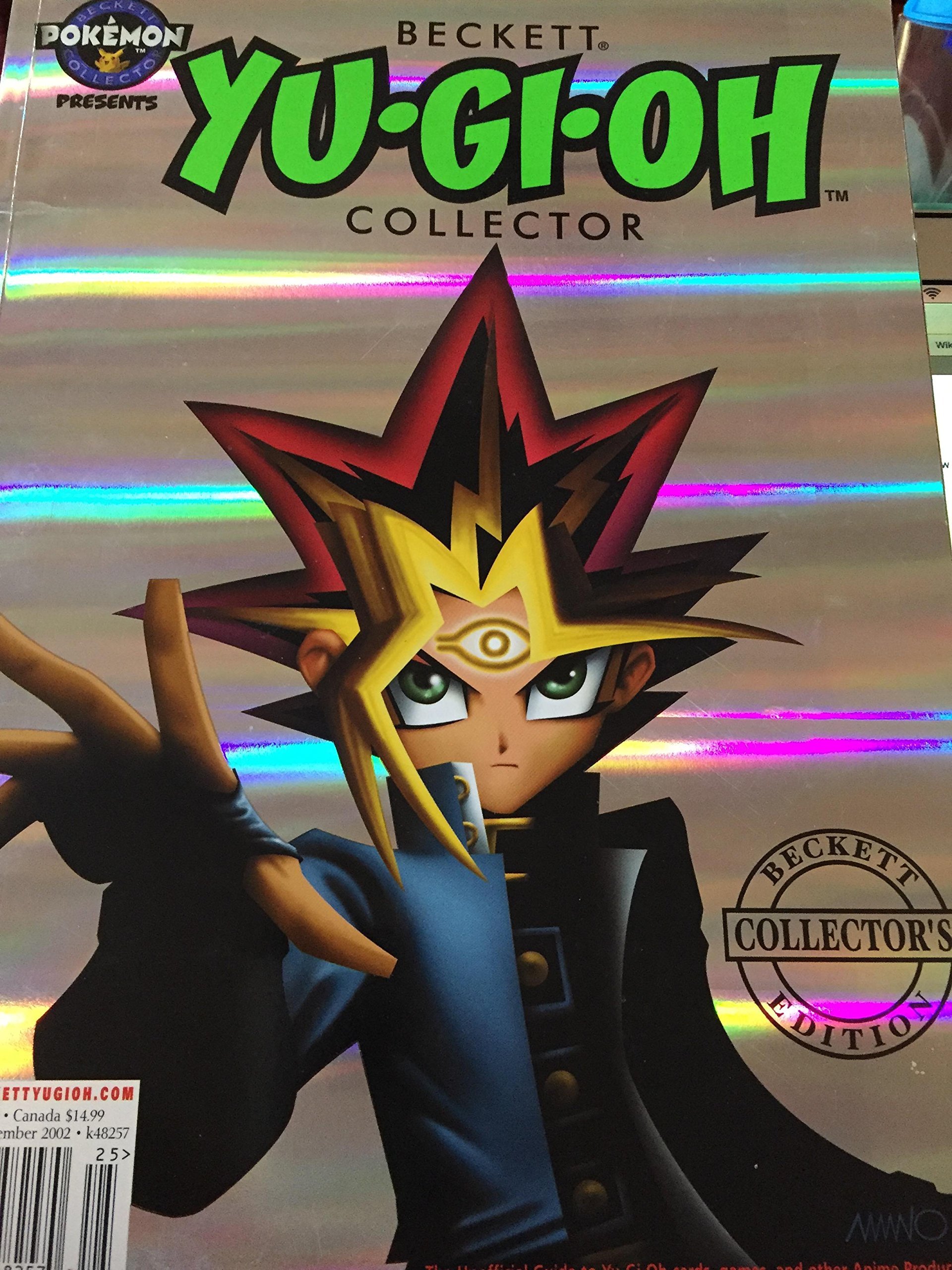 Yu Gi Oh Beckett Collector October November 2002 No 2 James Beckett 9780015359164 Amazon Com Books