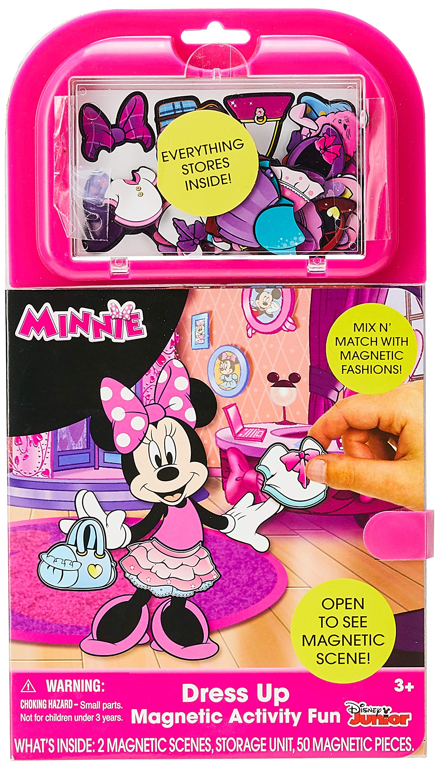 Photo 1 of **Missing items**
Tara Toys Disney Minnie Mouse Magnetic Dress Up – Wooden Doll Toy with Mix & Match Outfits & Storage Box – Pretend Play Set for Girls Ages 3