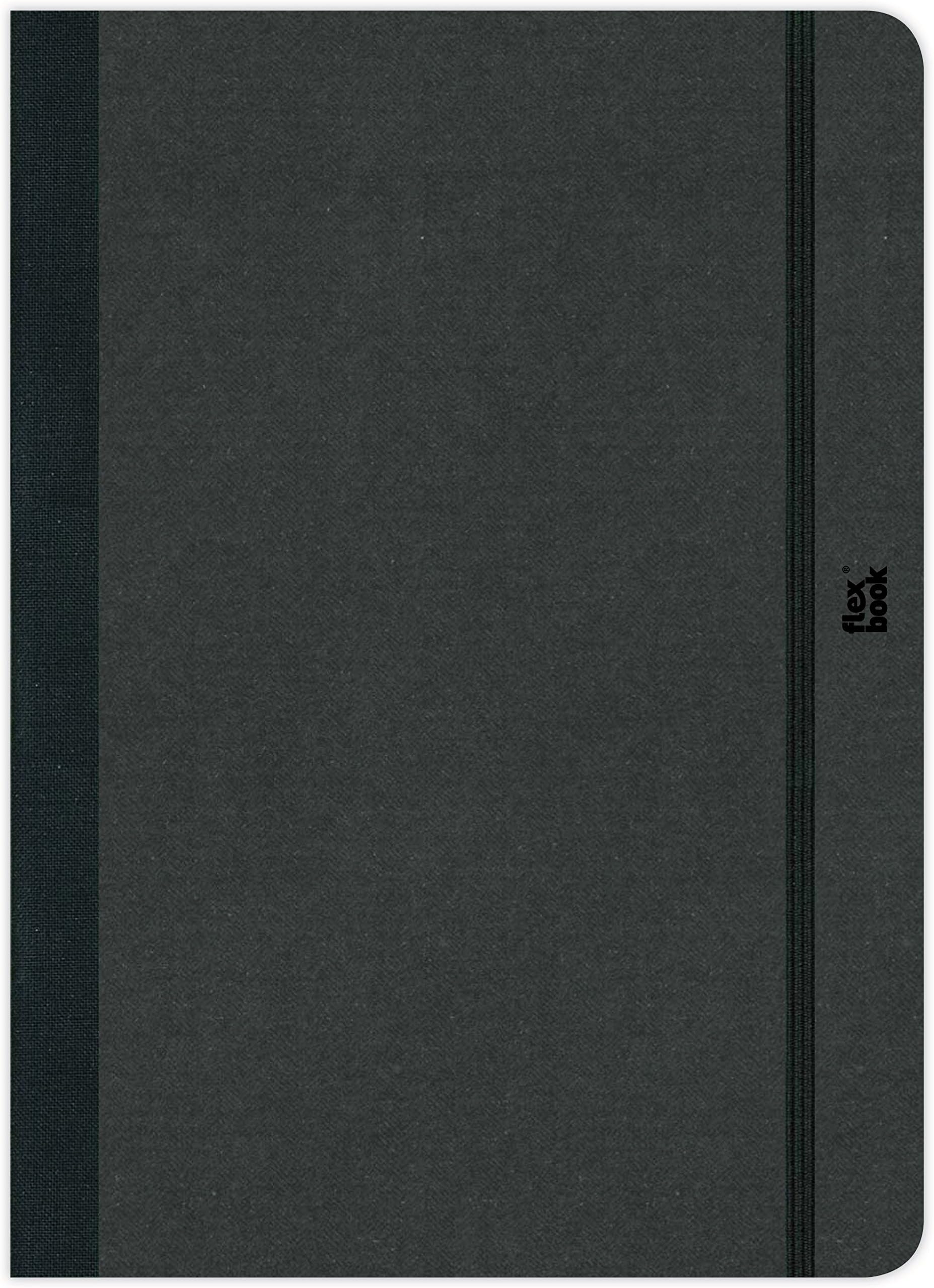 Flexbook Sketchbook, Munken Special White Paper, 170 GMS, 8.5X12.25 inches, Black (60.00025)