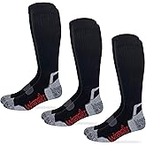Wrangler Men's Ultra Dri Compression Tall Boot Socks (3-Pairs)