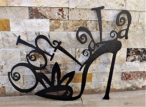 Amazon Ooh La La メス Couture ブティック フランス語 ファッション メタルアート おおよそサイズ 12 1 2 W X 10 1 2 H インテリア オンライン通販