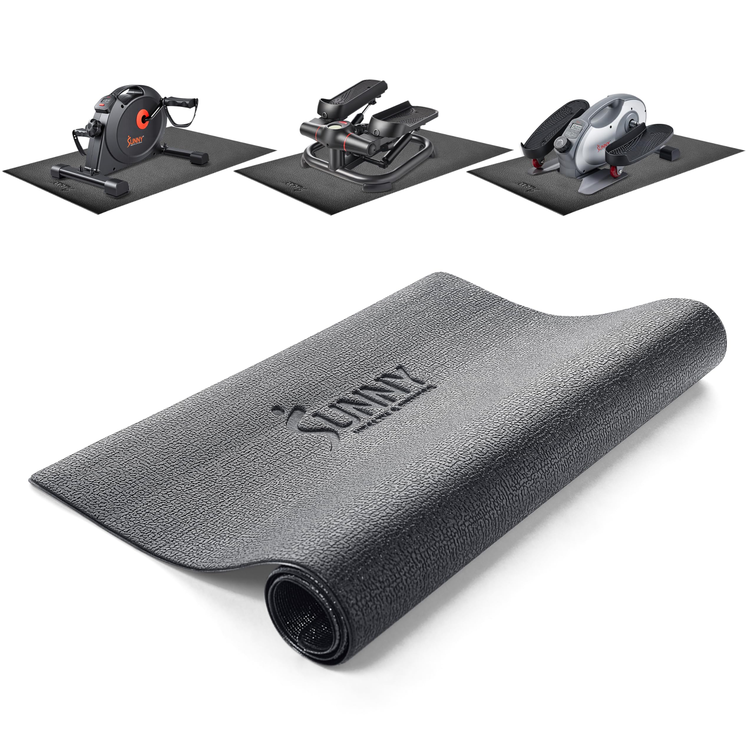 Sunny Health and Fitness Equipment Mat -Extra Small - NO. 074-XS