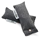 Mini Moso Natural Air Purifying Bags, Shoe Deodorizer and Odor Eliminator. (Two Bags Per Package)