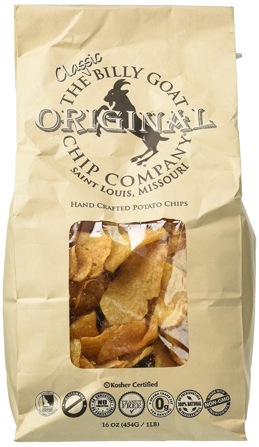 Billy Goat Chips Original Family Size Grocery