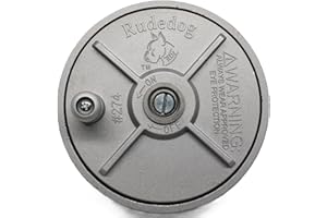 RUDEDOG U.S.A. Rudedog #274 Rodbuster Aluminum Tie Wire Reel, Lightweight, Ambidextrous, 12-18 Gauge Tie Wire Coil, Smooth Action Ironworker Tool