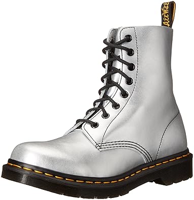 dr martens silver pascal