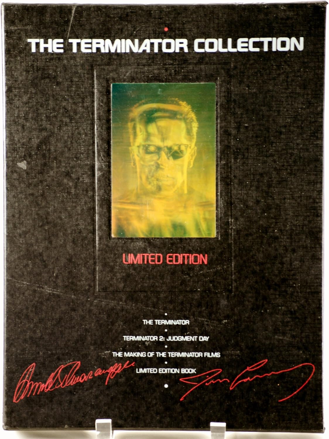 Amazon Com The Terminator Collection The Terminator T2 Vhs Arnold Schwarzenegger James Cameron Linda Hamilton Movies Tv