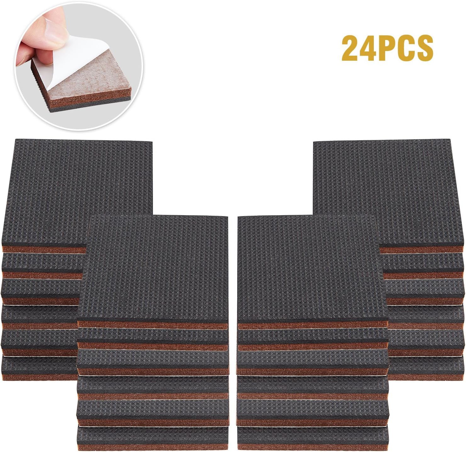 Best 3 inch furniture pads non slip