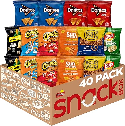 Frito-Lay Fun Times Mix, paquete variado de snacks, 40 unidades — Snacks