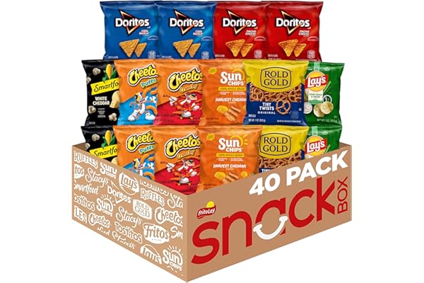 Frito-Lay Fun Times Mix Variety Pack, 40 Count