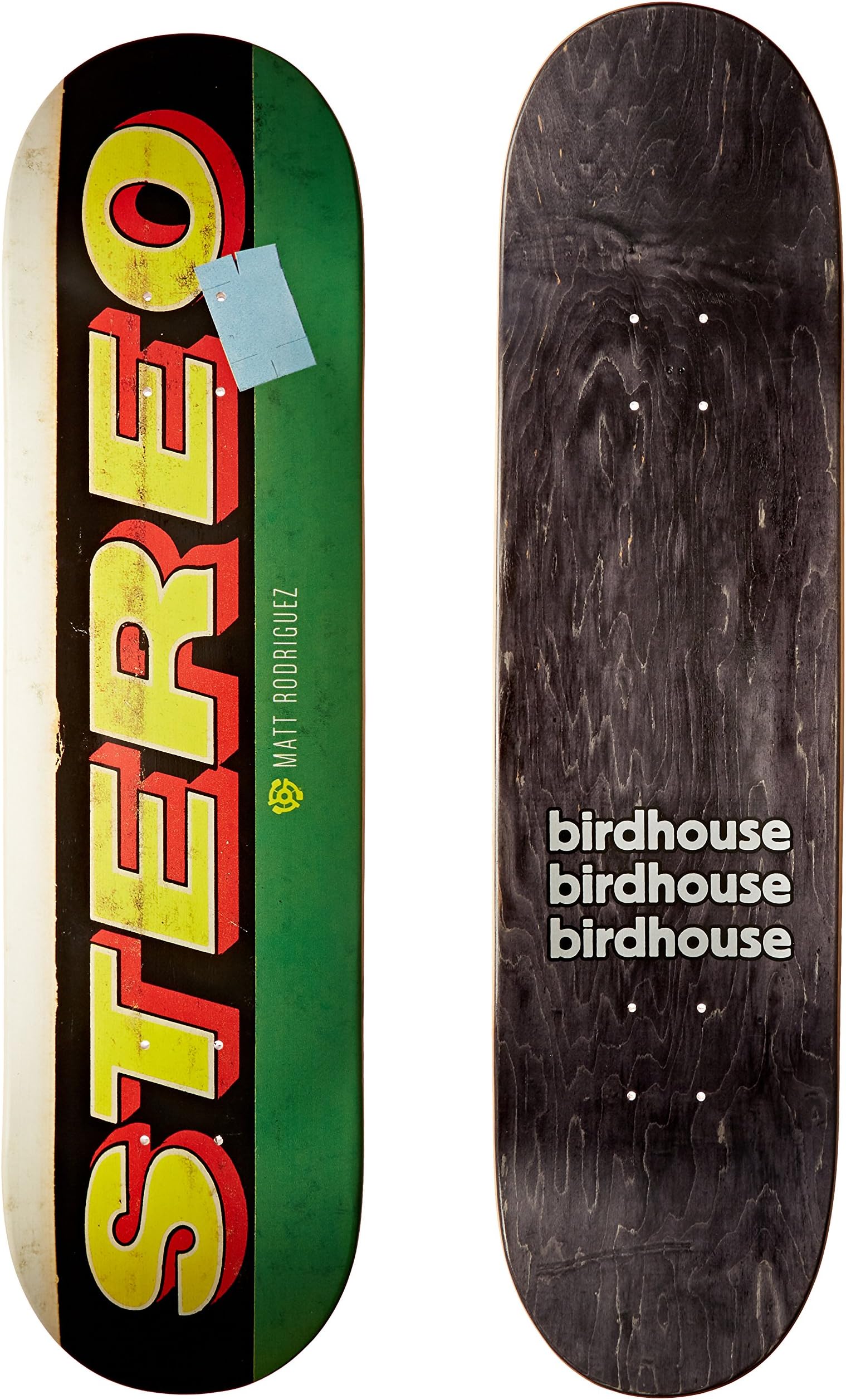 Stereo Skateboards Dollar Matt Deck, 8.125-Inch