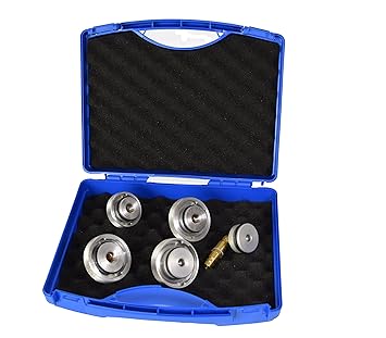 MANOTEC Adaptersatz ADK 3 Bremsenentlüftungsgerät Bremsenentlüftungsadapter Bremsenentlüfter Adapter Set Made in Germany