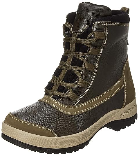 woodland olive green boots