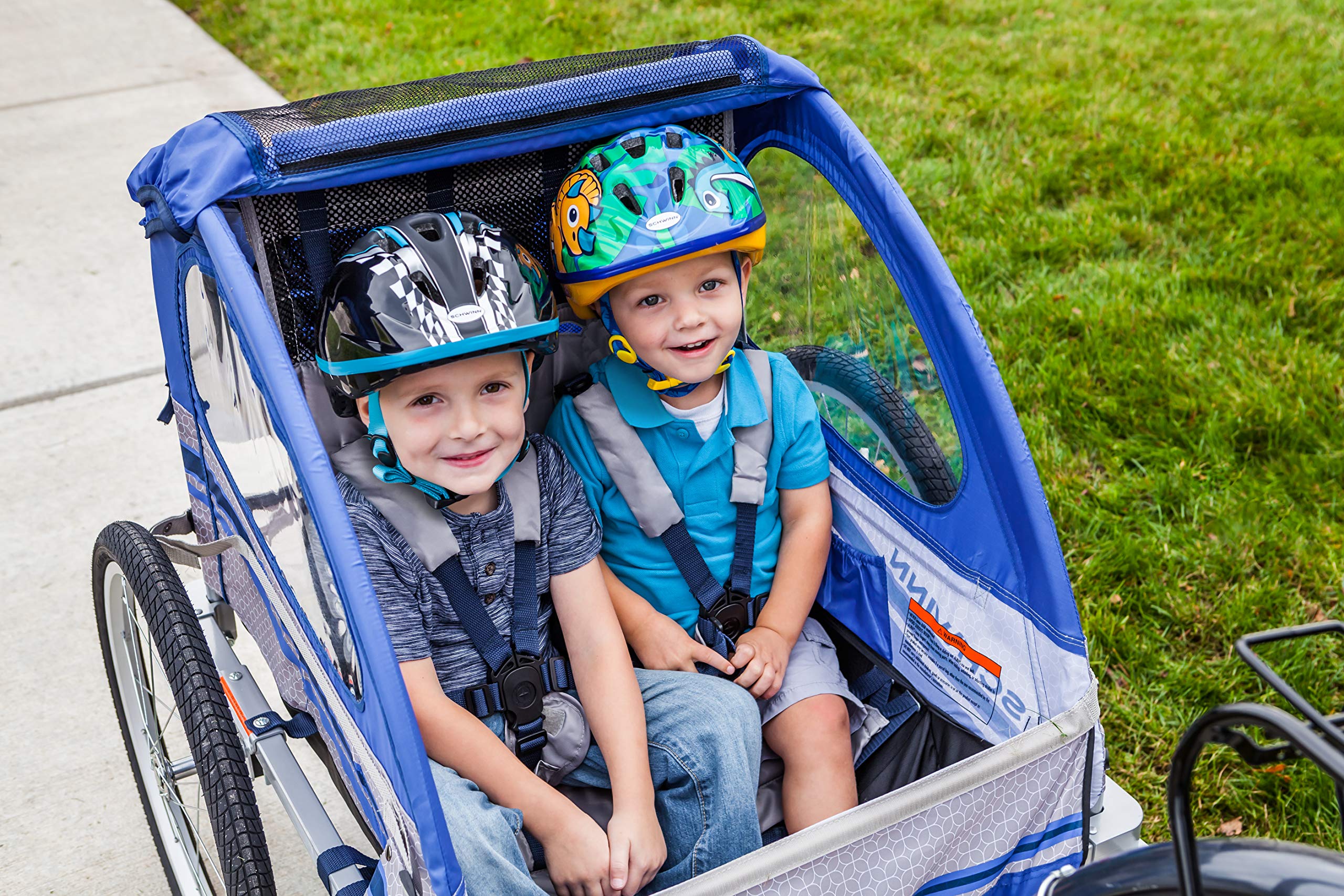 schwinn caribou bike trailer