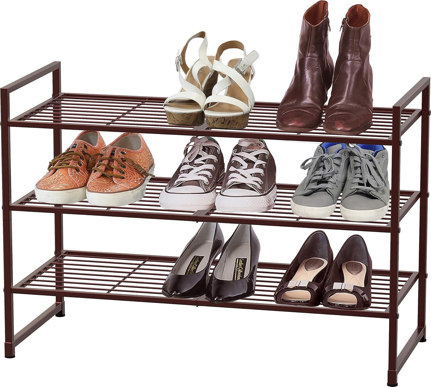 Best Closet Shoe Rack Brown