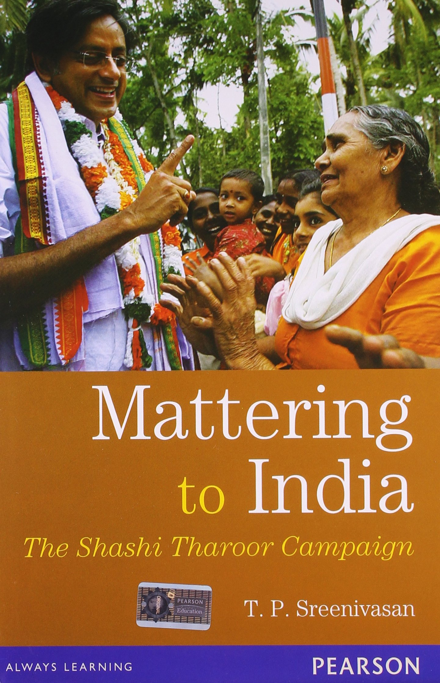 Image result for Mattering to India: The Shashi Tharoor Campaign