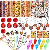 CHOOHC Basketball Party Favor 122pcs Gifts for Basketball Party Supplies,basketball Themed Birthday Party Decorations ,Sports Birthday Party ,Gift Classroom Rewards