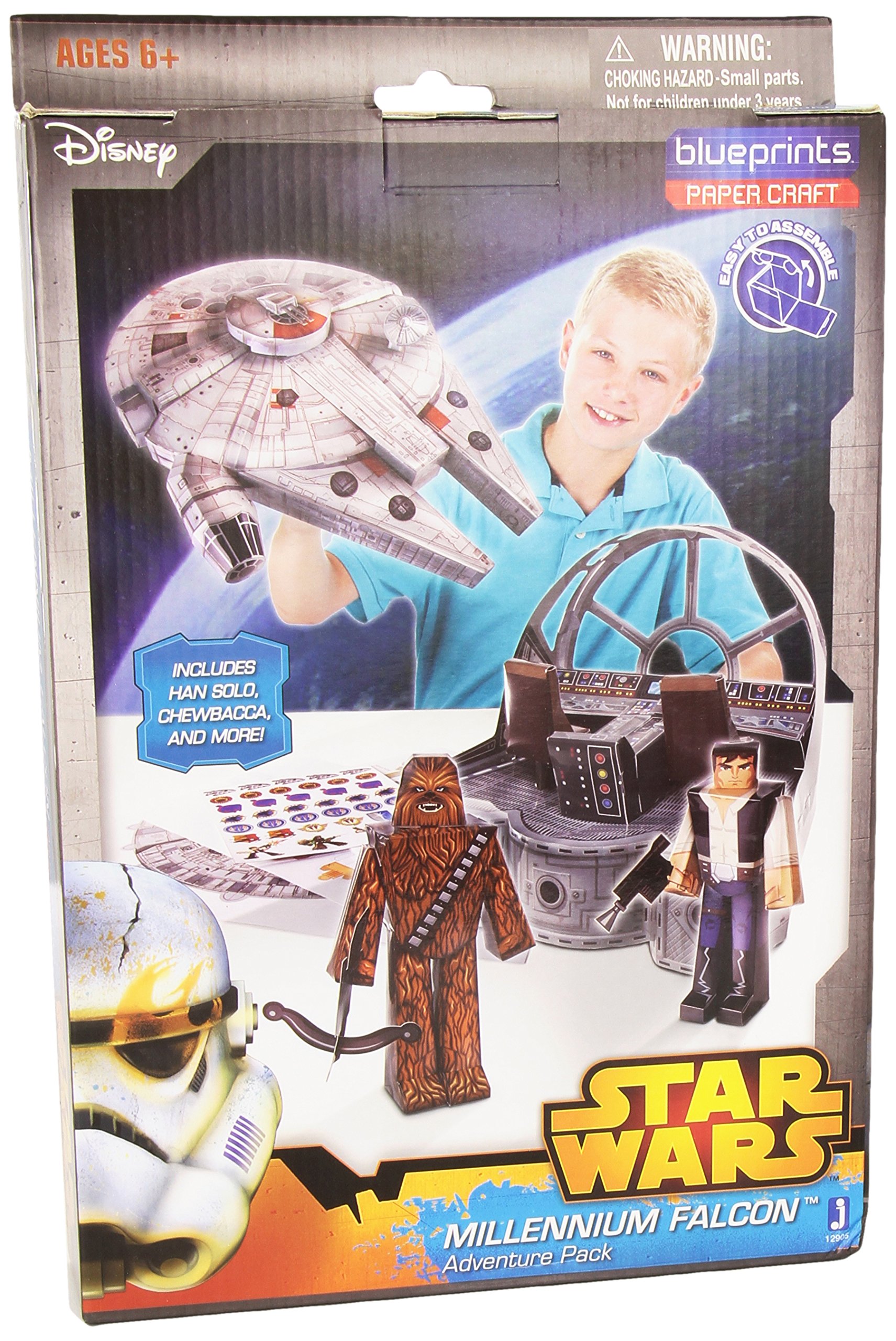 Giochi Preziosi 12905 Star Wars Millennium Falcon, Unico