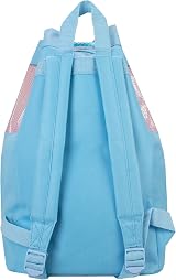 Disney Frozen Swimming Bag Girls Anna Elsa Beach Drawstring Backpack Blue view 4