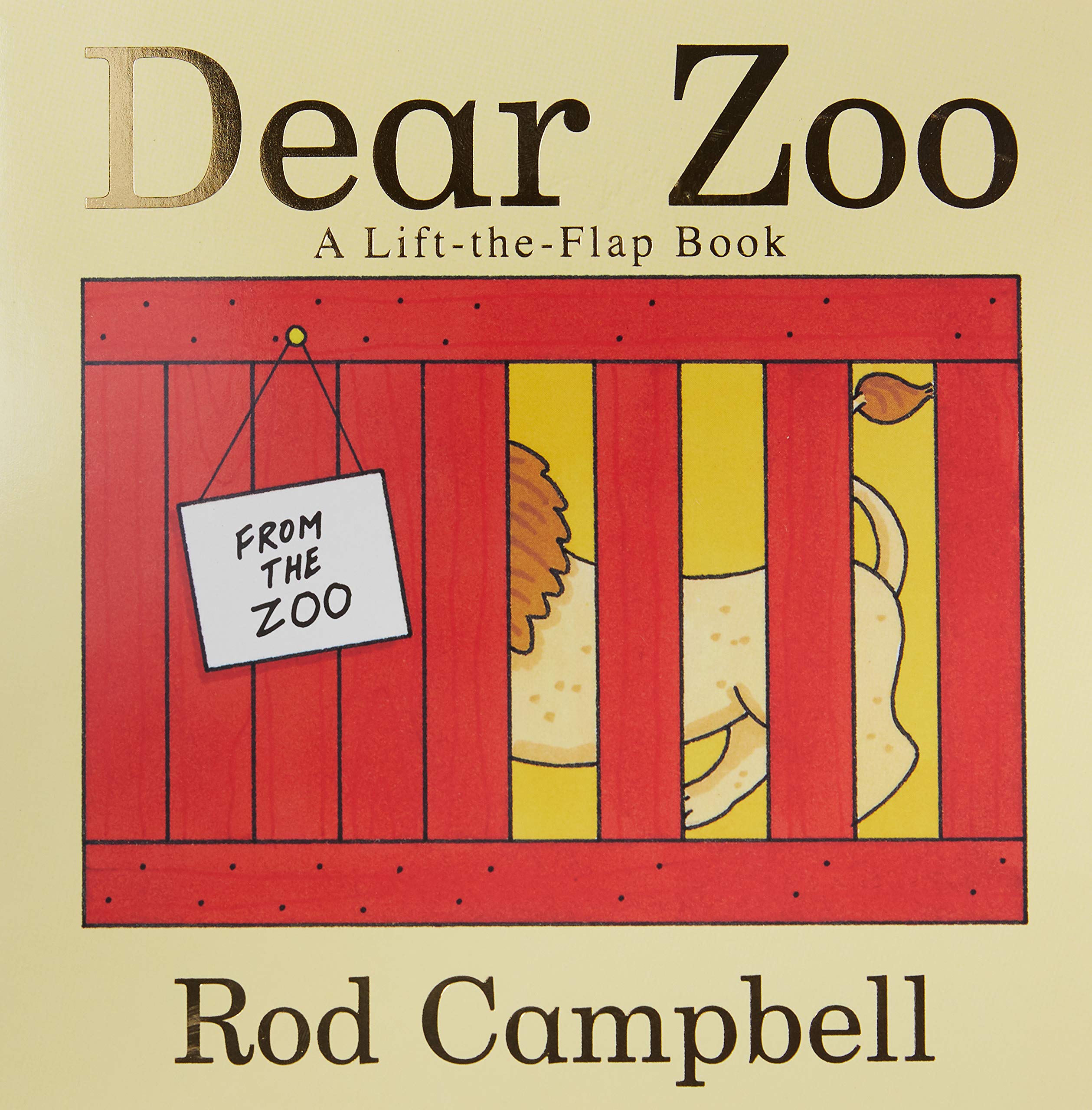 Dear Zoo A Lift The Flap Book Rod Campbell 8601400161784 - 