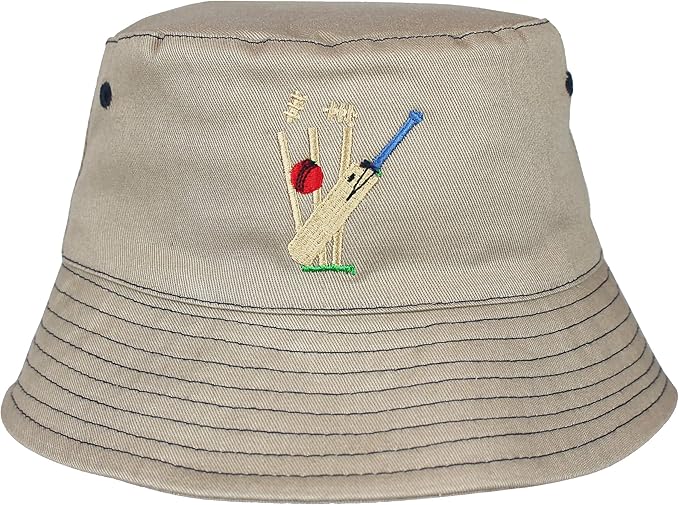 TeddyTs Children's Cricket Summer Bucket Hat Amazon.co.uk Clothing