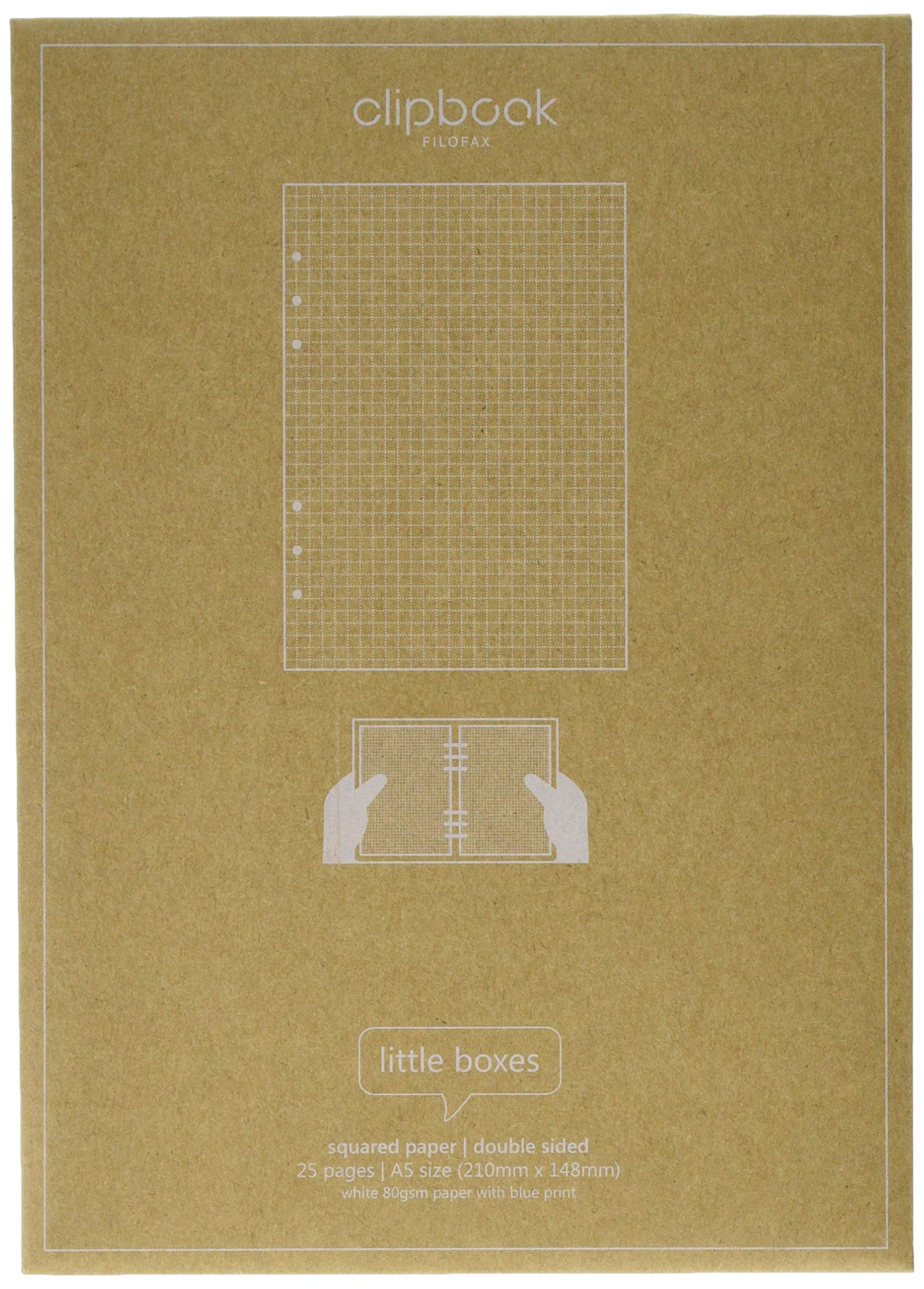 Clipbook A5 Squared Notepaper