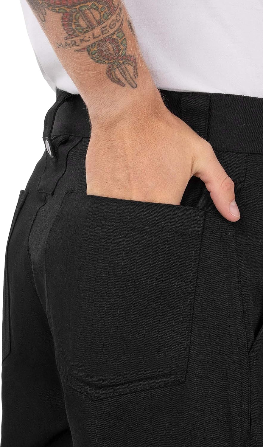 Chef Works Men's Essential Pro Chef Pants: Clothing