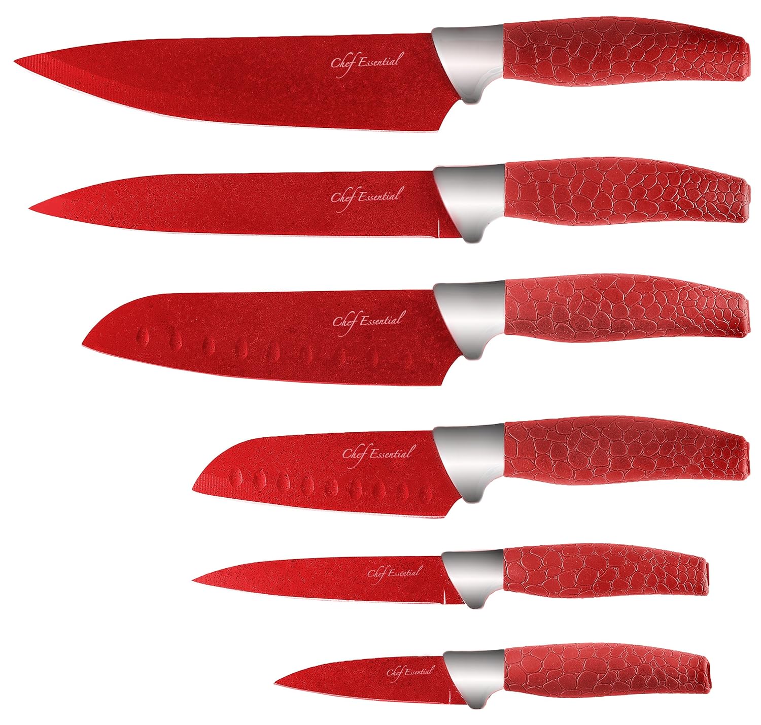 Best Farberware Knife Set Red