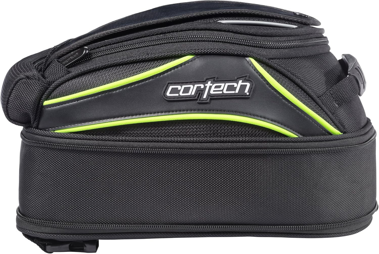 Cortech 8230-0513-10 Super 2.0 Tank Bag (Black/Hi-Viz, One Size), 10 L: Automotive