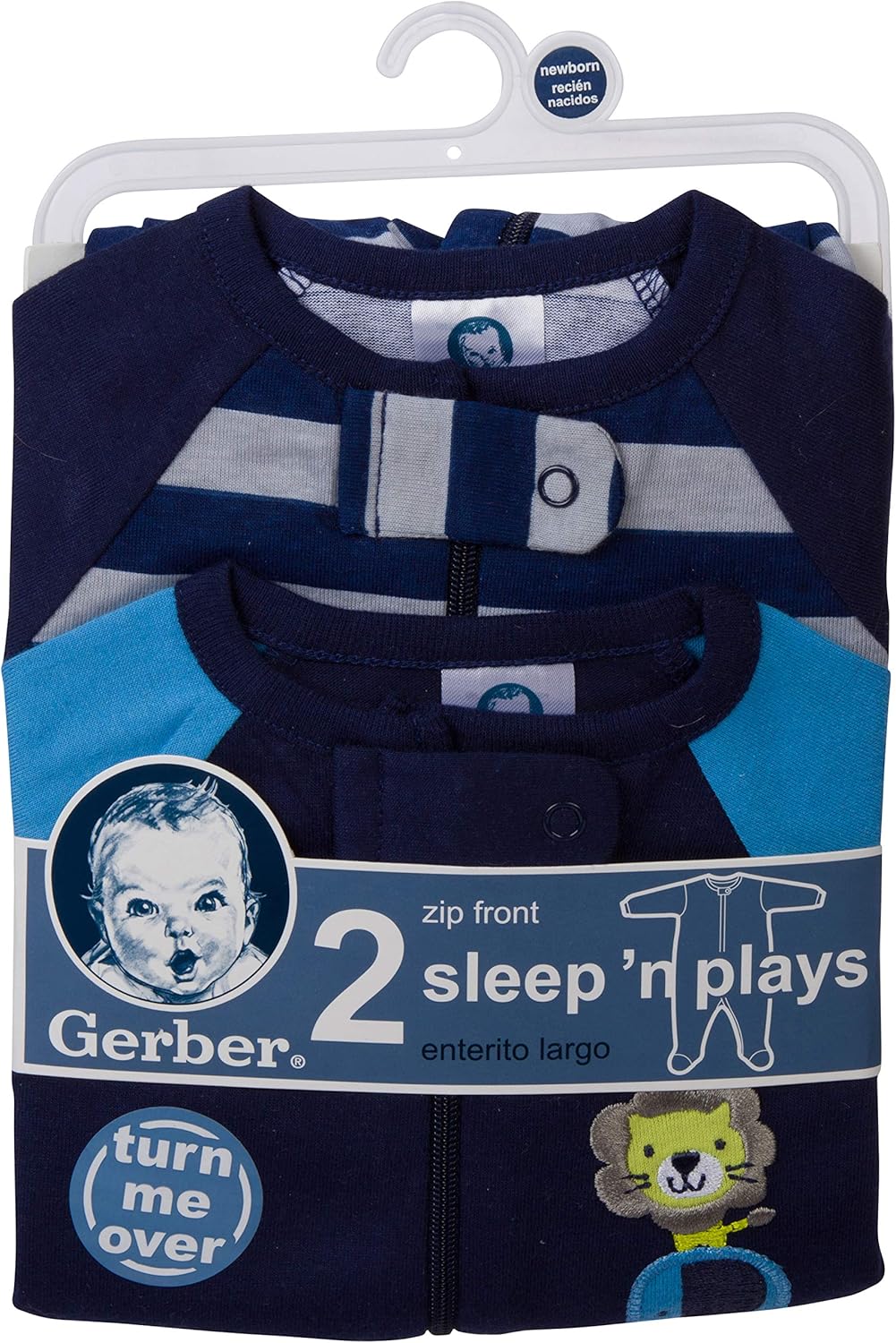 Gerber Baby Boys' 2-Pack Sleep 'N Play: Clothing
