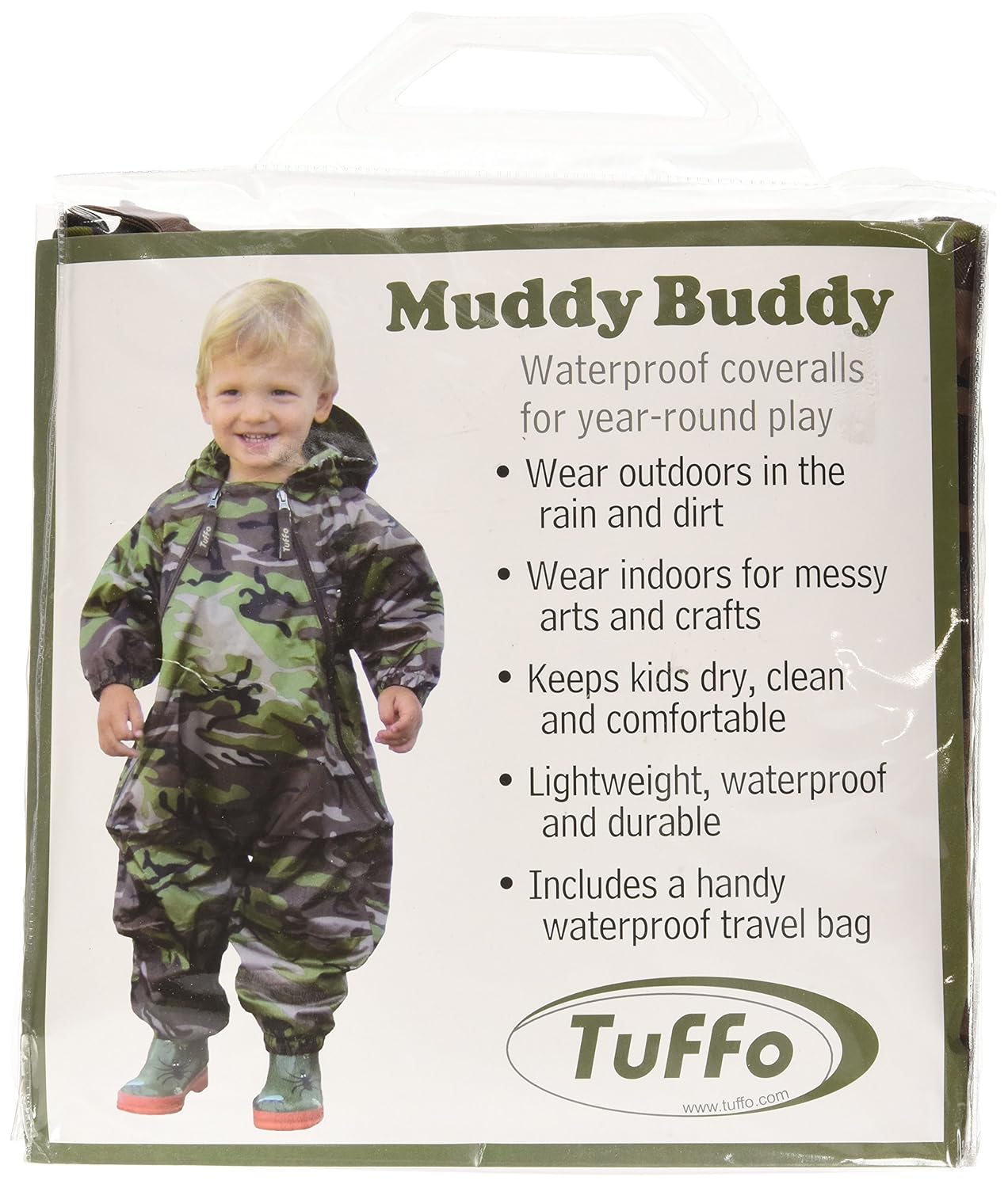 Tuffo Toddler Boys Muddy Buddy Coveralls, Camouflage, 18 Months eBay