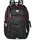 Bonvince 18.4" Laptop Backpack Fits Up To 18.4 Inch Gamer Laptops Backpack Black