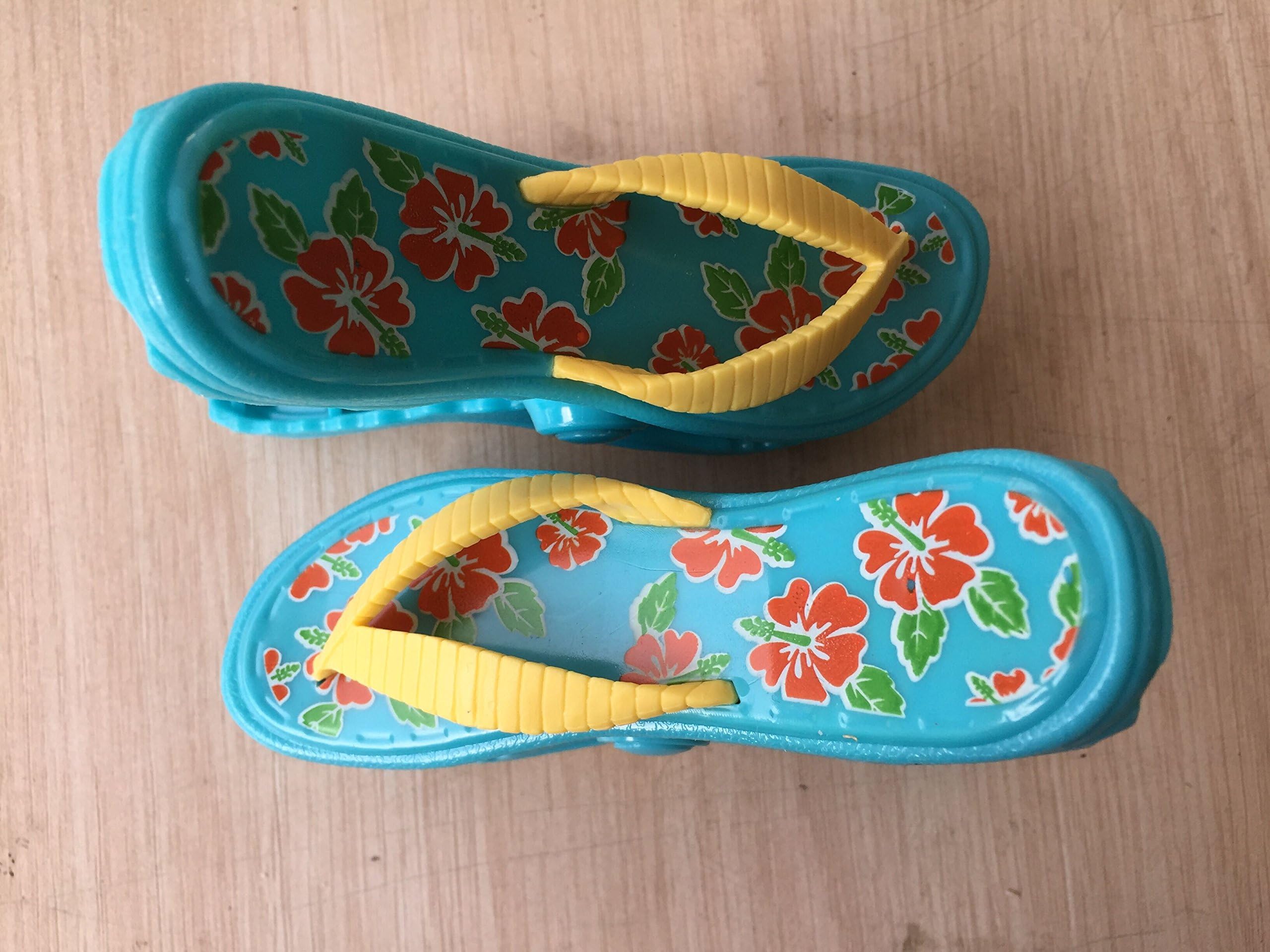 THE ITSA Pair of sun lounger, Beach and Garden Boca style towel clips - FLIP FLOPS