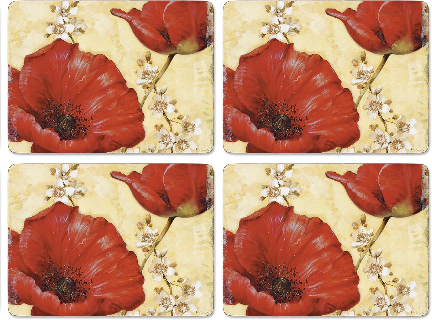 Best poppy placemats for dining table