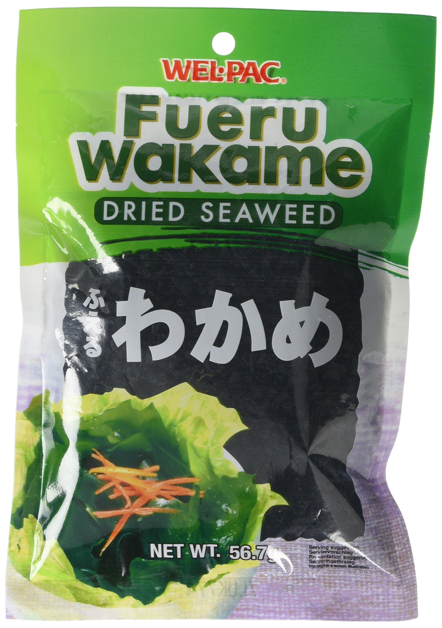 Welpac Fueru Wakame Dried Seaweed 56.7g Buy Online in United Arab