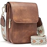 BOSTANTEN Small Crossbody Bags for Women Cell Phone Purse Leather Wallet Handbags with Card Slots
