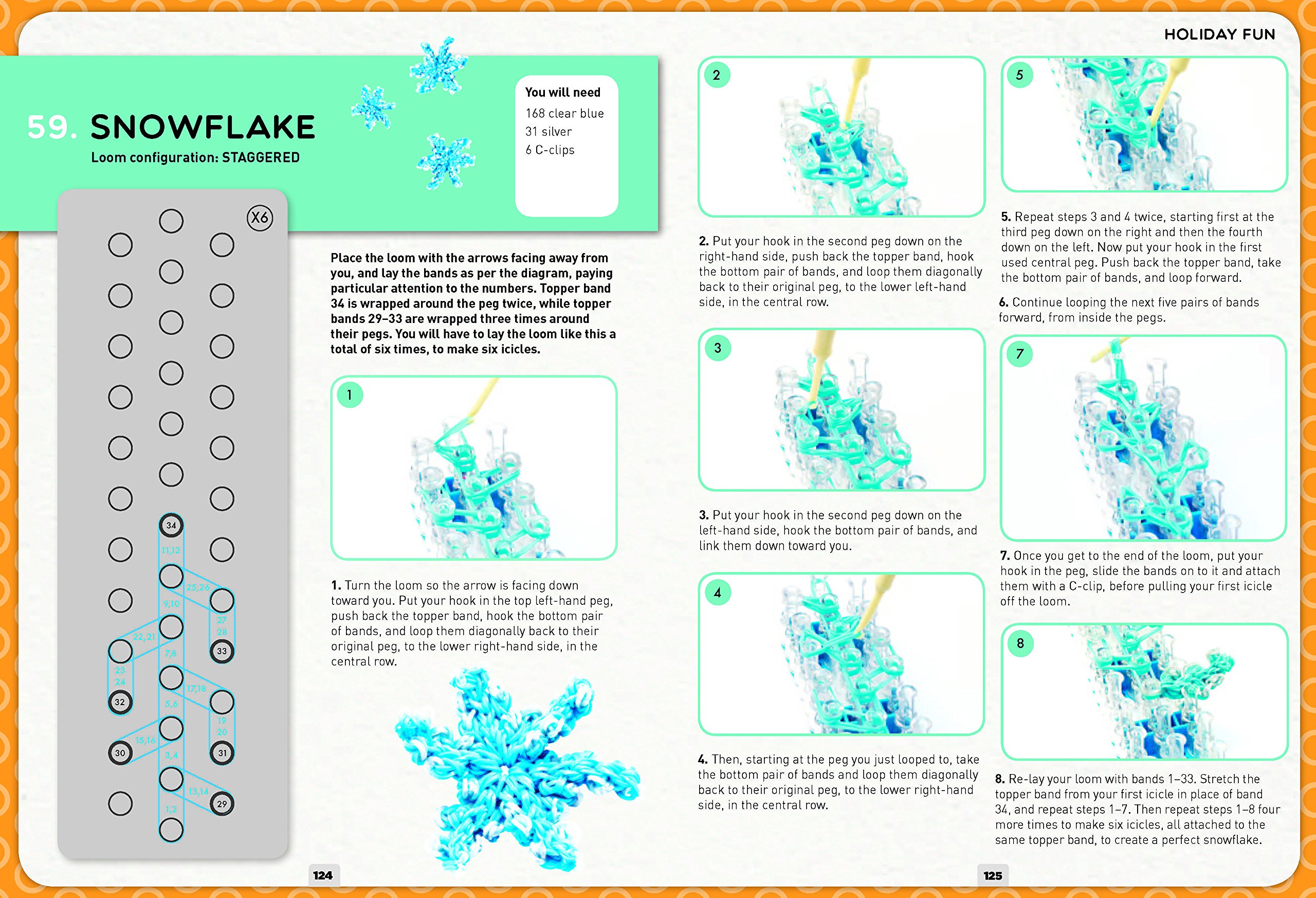 Loom Band It: 60 Rubberband Projects for the Budding Loomineer: Kat  Roberts, Tessa Sillars-Powell: 9781438005201: Amazon.com: Books