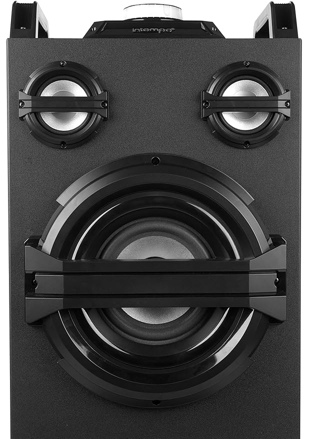 intempo ee2383 portable party speaker with led lights