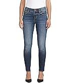 Jag Jeans Womens Maya Mid Rise Skinny Leg Jeans