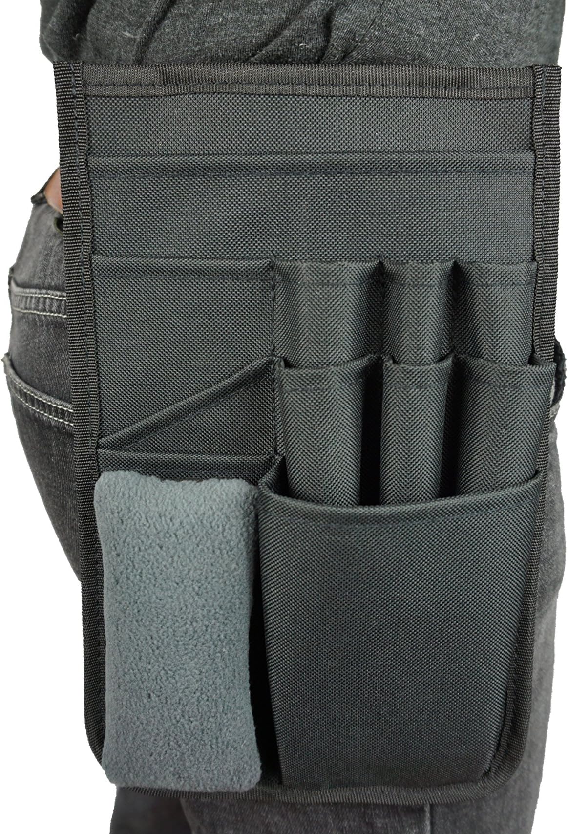 Multiple Pockets Tablet Belt Holster Pouch with Adjustable Web