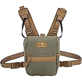 Marsupial Gear Enclosed Binocular Pack – Bino Chest Harness Built for Hunting & Outdoor Adventure with Full-Protection Design, Ranger, Medium